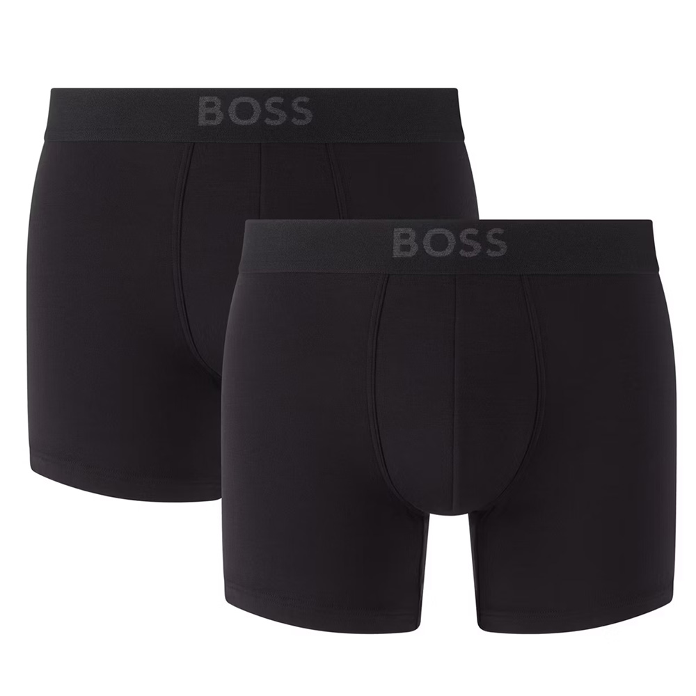 Hugo Boss boxershorts Ultrasoft 2-pack zwart